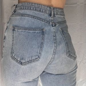light wash pacsun mom jeans